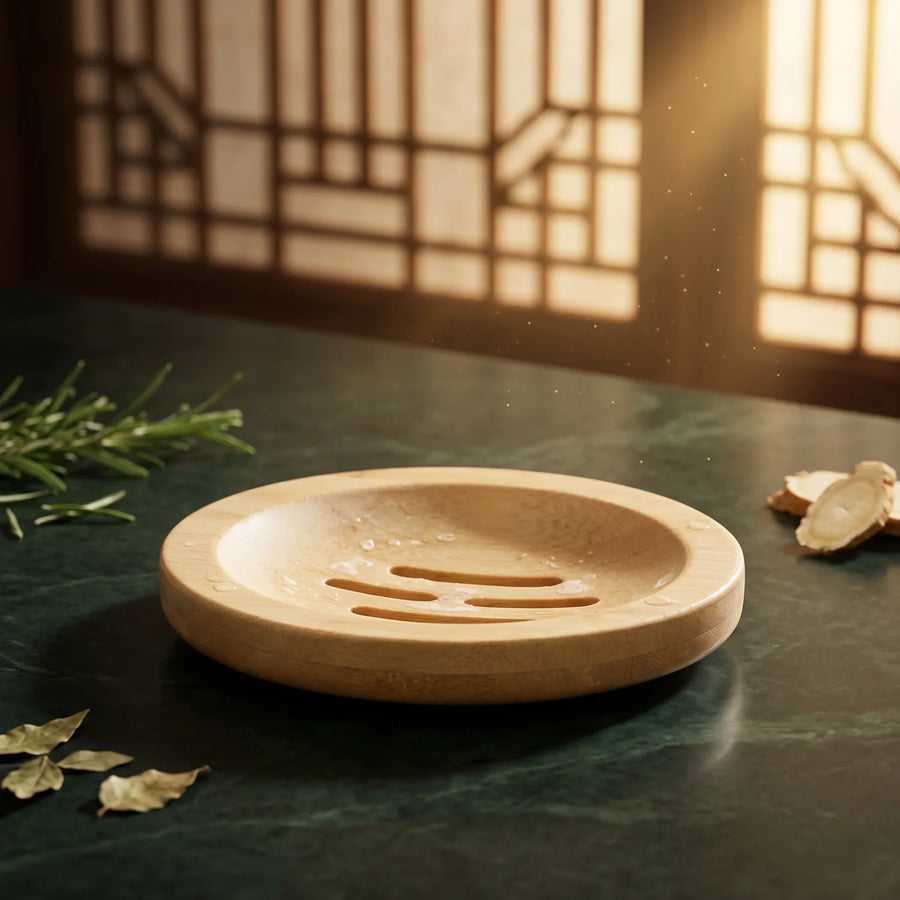 Premium Bamboo Soap Dish